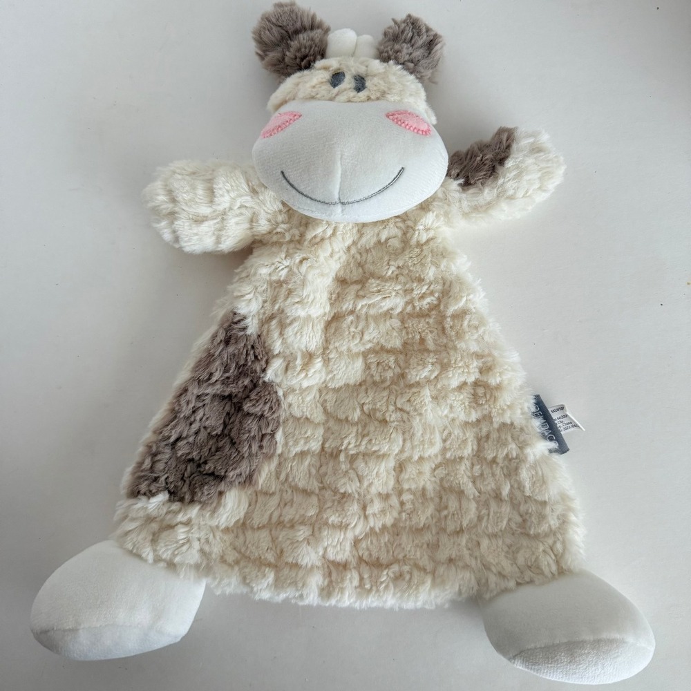 Demdaco Giraffe‎ Baby Plush Lovey Soft Textured Fabric 12in